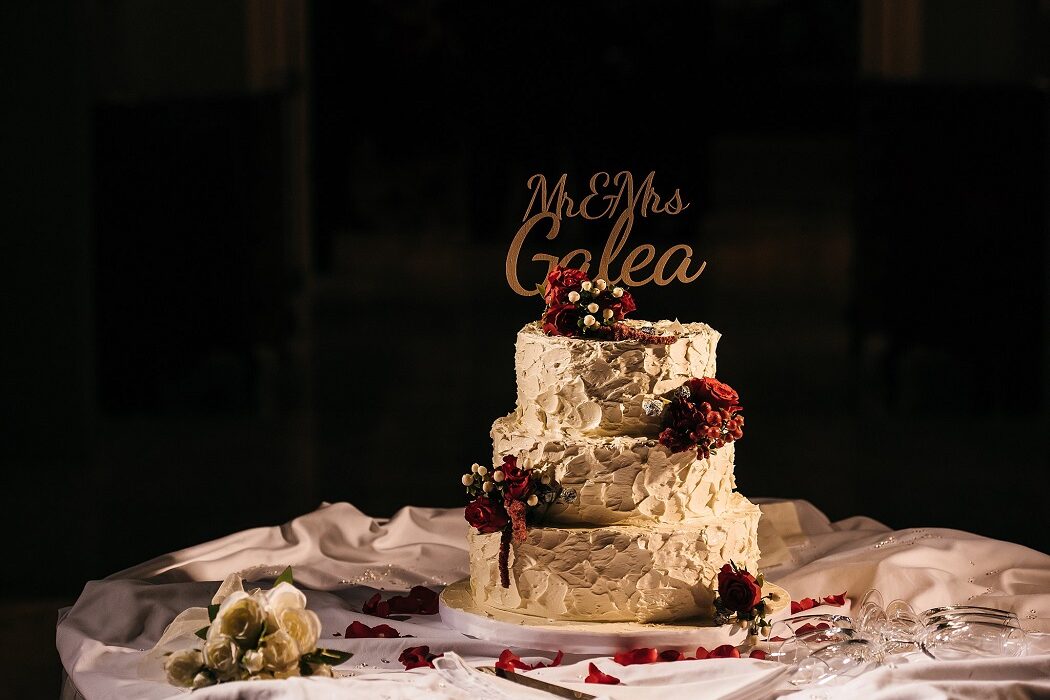 Xara Catering Wedding Cake at The Xara Lodge